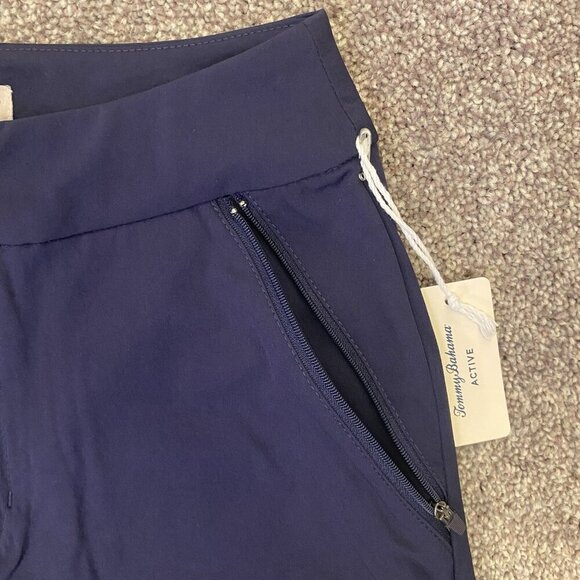 Tommy Bahama Womens Bermuda Shorts Stretch Active Navy Blue Size S - Small - NWT - Picture 5 of 16
